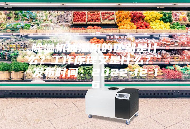 除濕機抽濕機的區別是什么?工作原理又是什么? 發布時間:2022-12-16