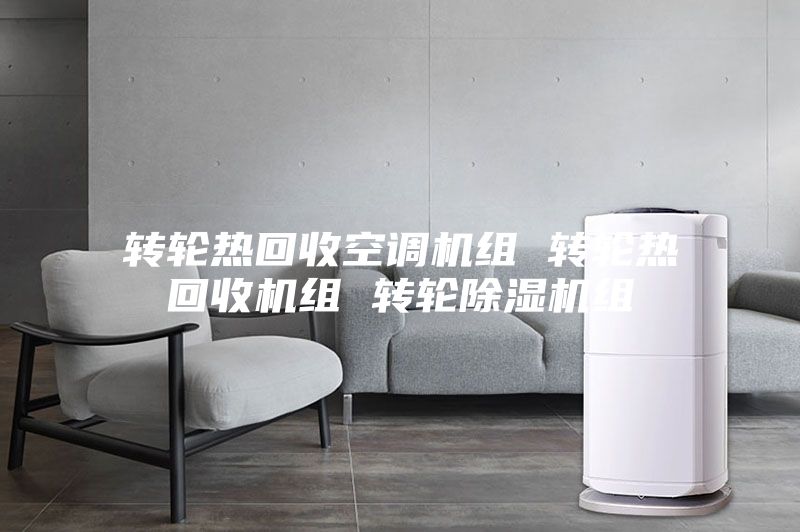 轉輪熱回收空調機組 轉輪熱回收機組 轉輪除濕機組
